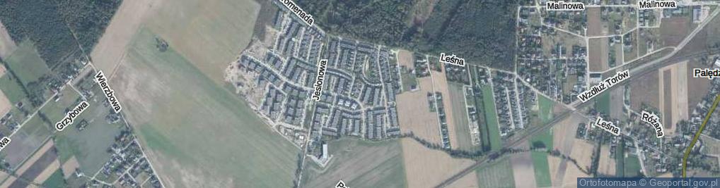 Zdjęcie satelitarne Promyk ul.