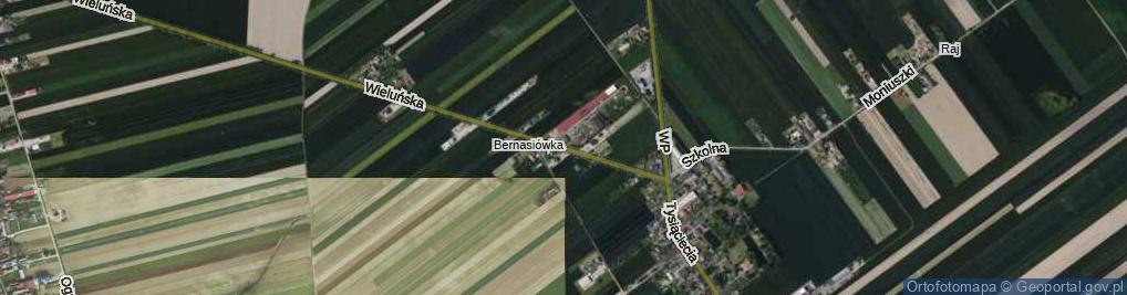 Zdjęcie satelitarne Prosta ul.