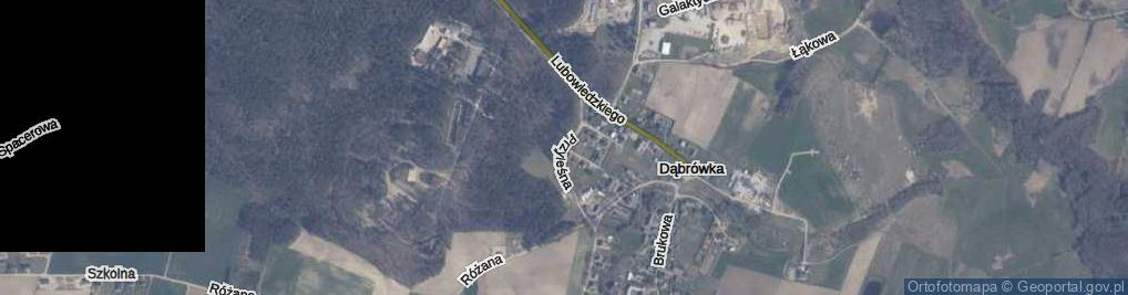 Zdjęcie satelitarne Przyleśna ul.