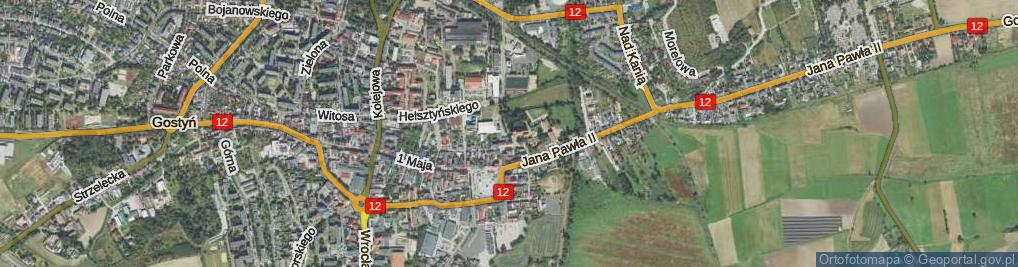 Zdjęcie satelitarne Przy Farze ul.