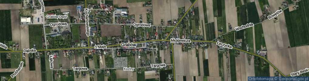 Zdjęcie satelitarne Przedrynek ul.