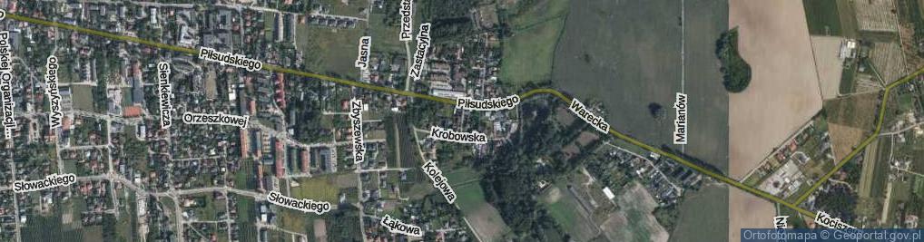 Zdjęcie satelitarne Przeskok ul.