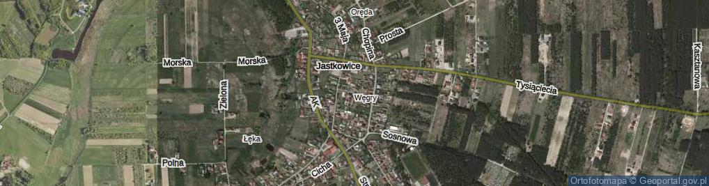 Zdjęcie satelitarne Prusa ul.