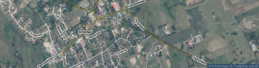 Zdjęcie satelitarne Promykowa ul.