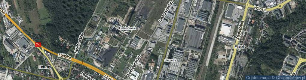 Zdjęcie satelitarne Przygodna ul.