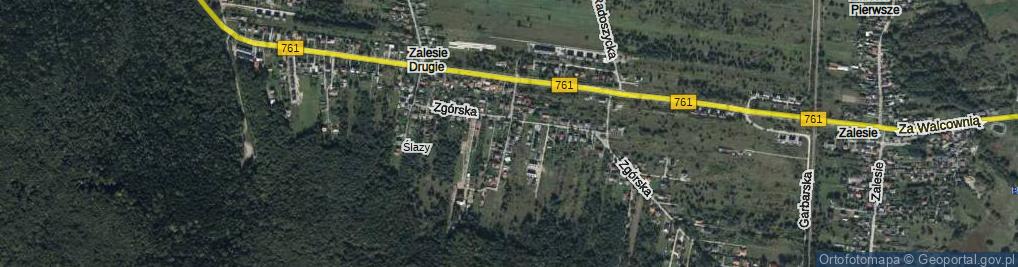 Zdjęcie satelitarne Przegony ul.