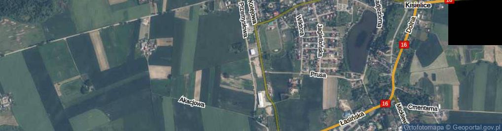 Zdjęcie satelitarne Przemysłowa ul.
