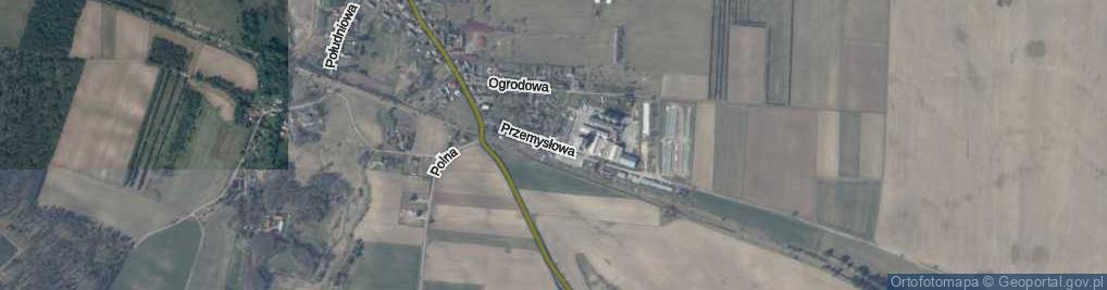 Zdjęcie satelitarne Przemysłowa ul.