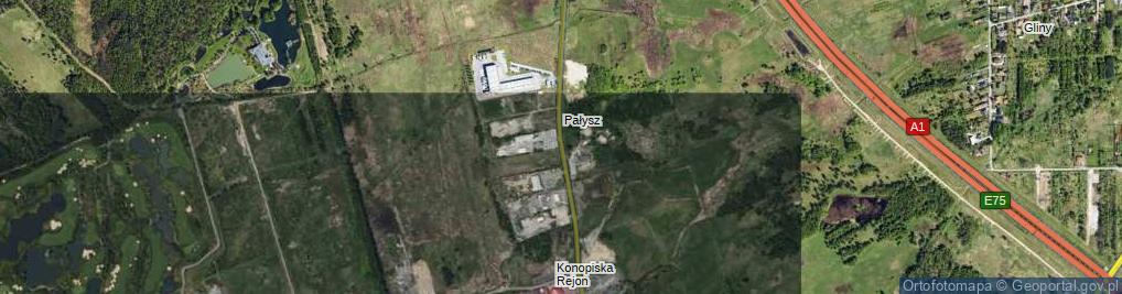 Zdjęcie satelitarne Przemysłowa ul.