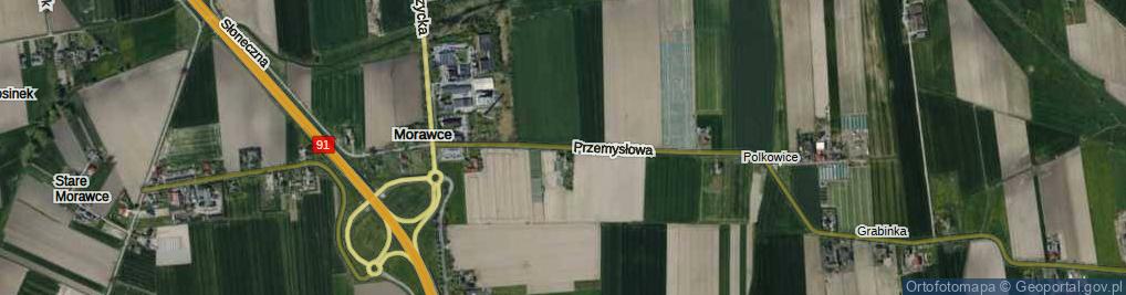 Zdjęcie satelitarne Przemysłowa ul.