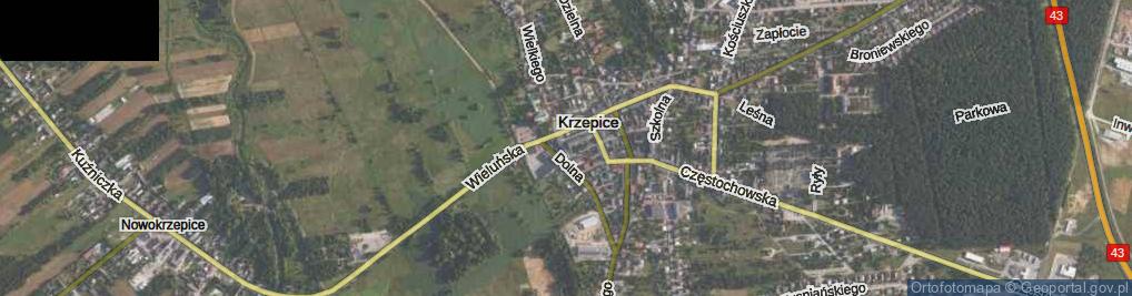 Zdjęcie satelitarne Pronobisa Jana ul.