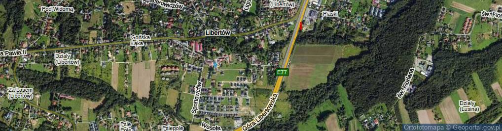 Zdjęcie satelitarne Przydworska ul.