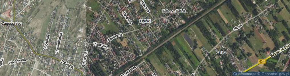 Zdjęcie satelitarne Przedwiośnie ul.