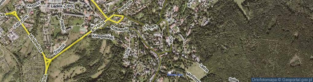 Zdjęcie satelitarne Przechodnia ul.