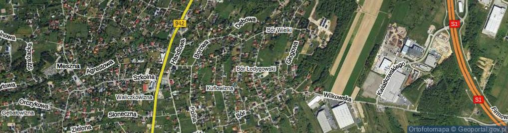 Zdjęcie satelitarne Przelotowa ul.