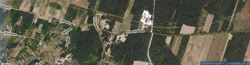 Zdjęcie satelitarne Przemysłowa ul.