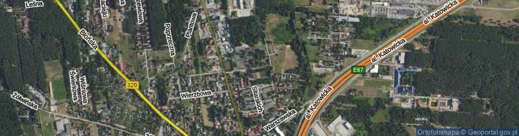 Zdjęcie satelitarne Przejazdowa ul.