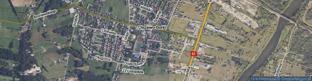 Zdjęcie satelitarne Przytulna ul.