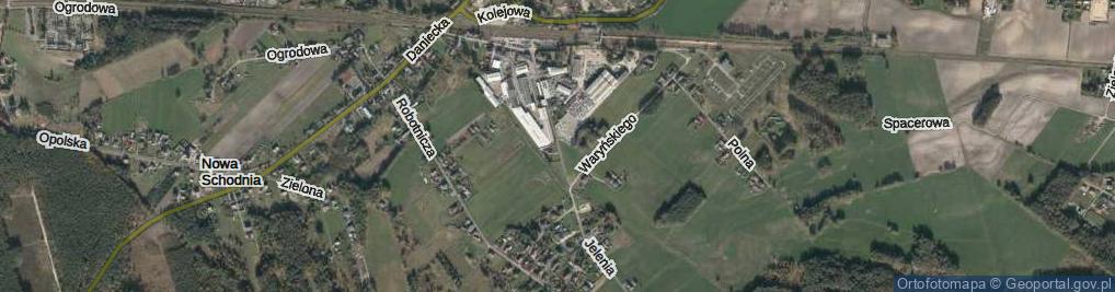 Zdjęcie satelitarne Przemysłowa ul.