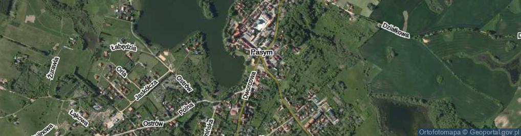 Zdjęcie satelitarne Przejezdna ul.