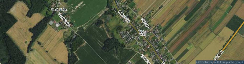 Zdjęcie satelitarne Promienna ul.