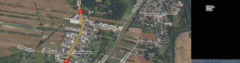 Zdjęcie satelitarne Przejazdowa ul.