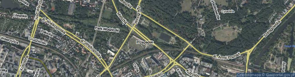 Zdjęcie satelitarne Przepadek ul.