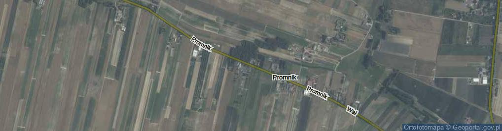 Zdjęcie satelitarne Promnik ul.