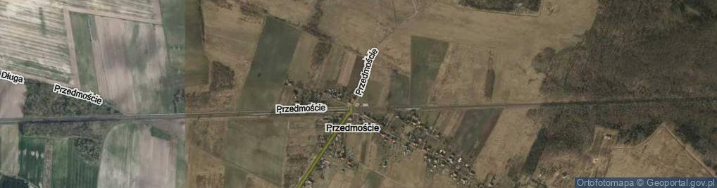 Zdjęcie satelitarne Przedmoście ul.