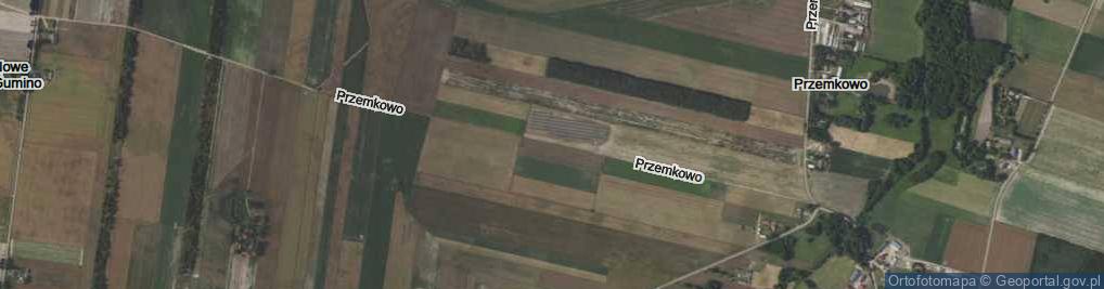 Zdjęcie satelitarne Przemkowo ul.
