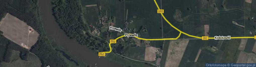 Zdjęcie satelitarne Przewóz ul.