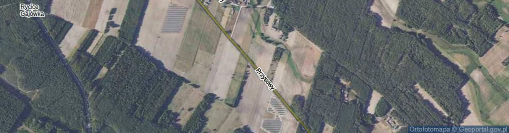 Zdjęcie satelitarne Przysowy ul.