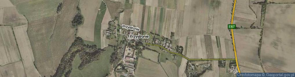 Zdjęcie satelitarne Przystronie ul.
