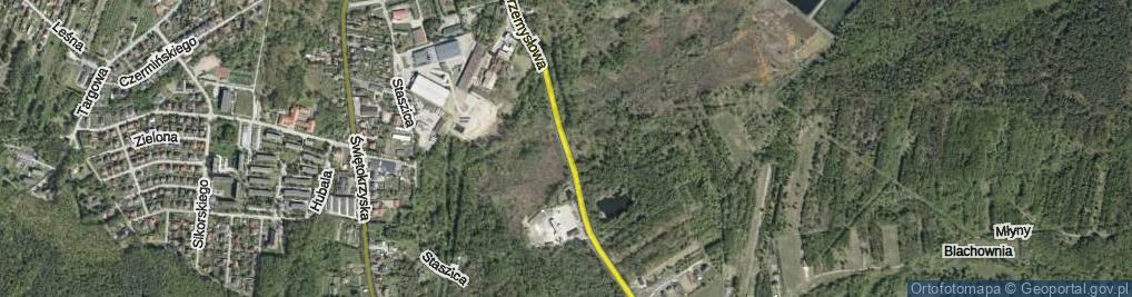 Zdjęcie satelitarne Przemysłowa ul.