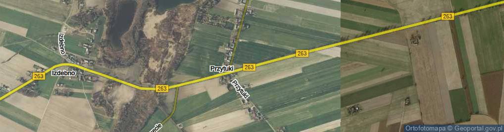 Zdjęcie satelitarne Przytuki ul.