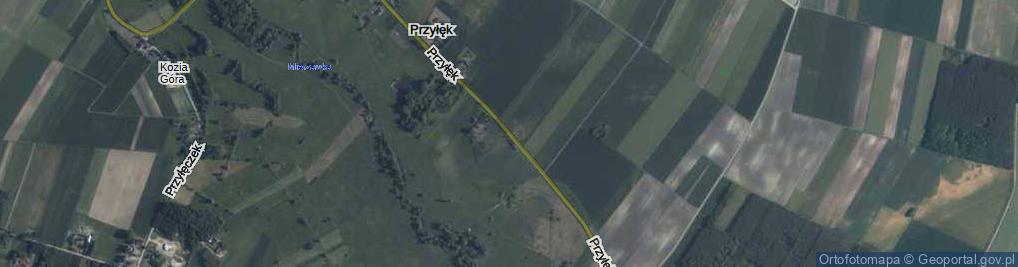 Zdjęcie satelitarne Przyłęk ul.