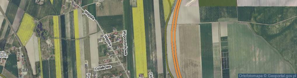 Zdjęcie satelitarne Promienna ul.