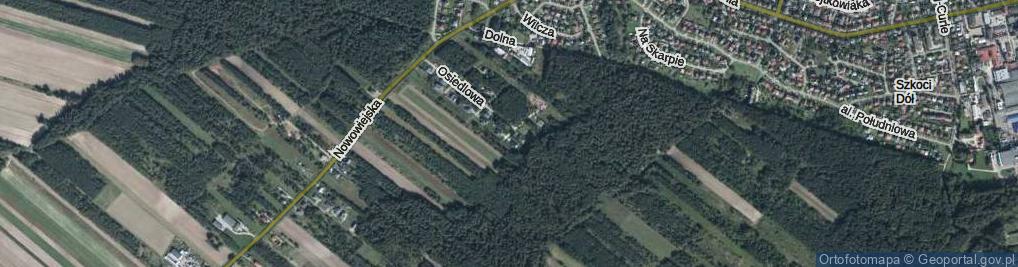 Zdjęcie satelitarne Przylesie ul.