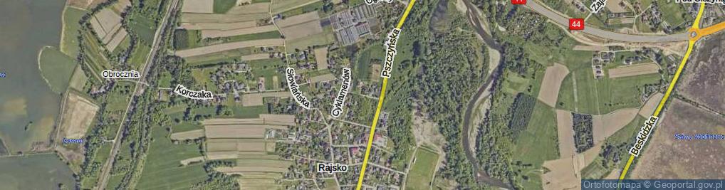 Zdjęcie satelitarne Przesmyk ul.