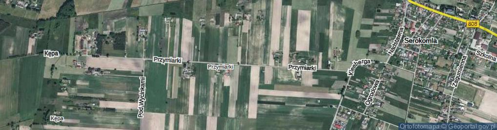 Zdjęcie satelitarne Przymiarki ul.