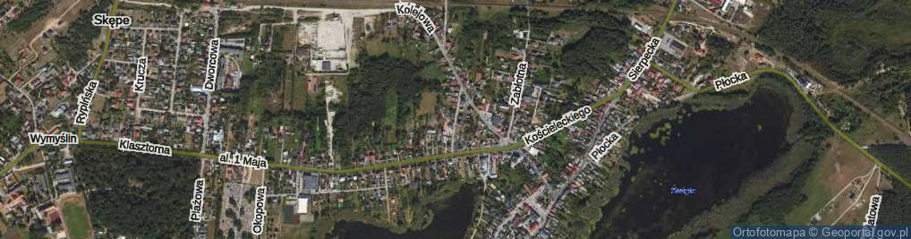 Zdjęcie satelitarne Prosta ul.