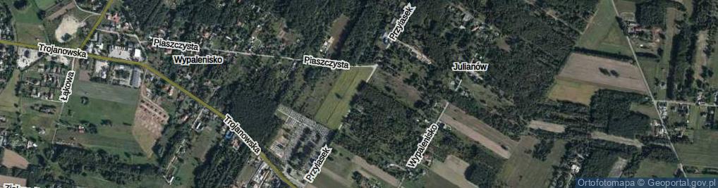 Zdjęcie satelitarne Przylasek ul.
