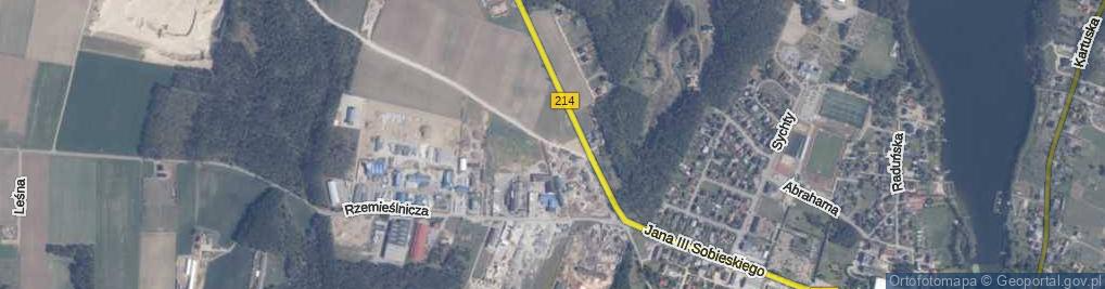Zdjęcie satelitarne Przemysłowa ul.