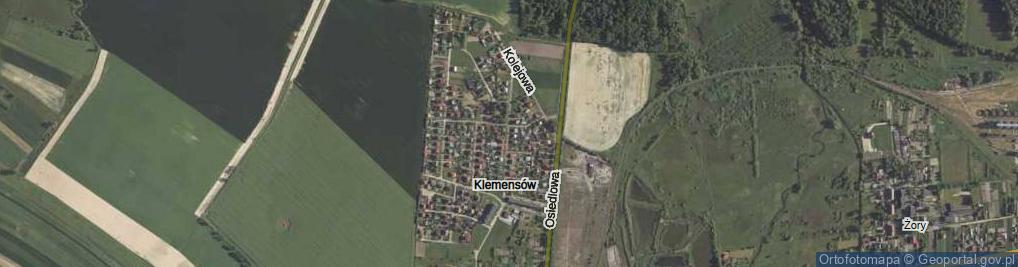 Zdjęcie satelitarne Prosta ul.