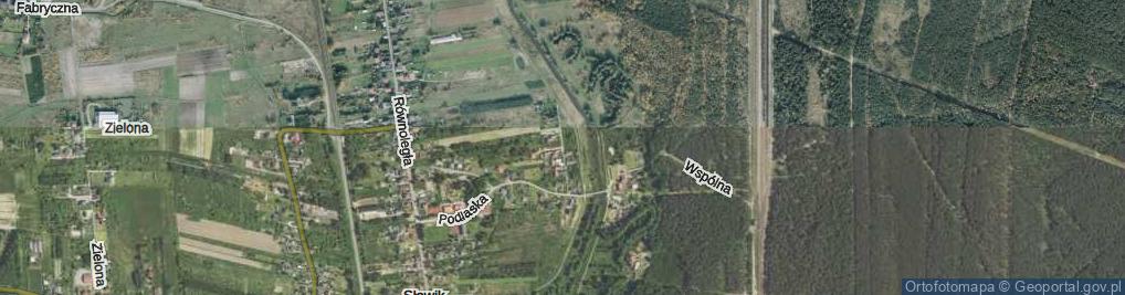Zdjęcie satelitarne Przybrzeżna ul.