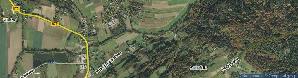 Zdjęcie satelitarne Przedmieście Górne ul.