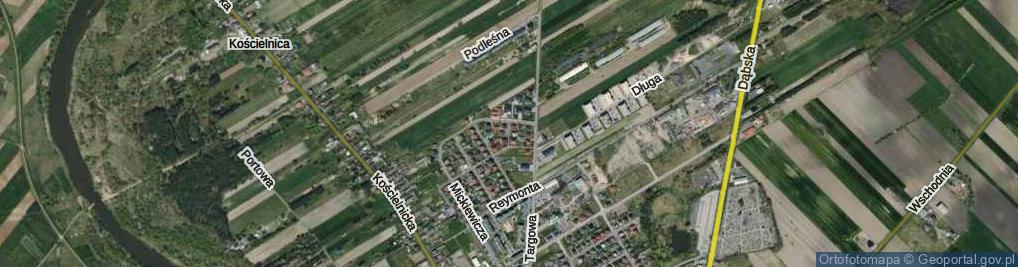 Zdjęcie satelitarne Prusa Bolesława ul.