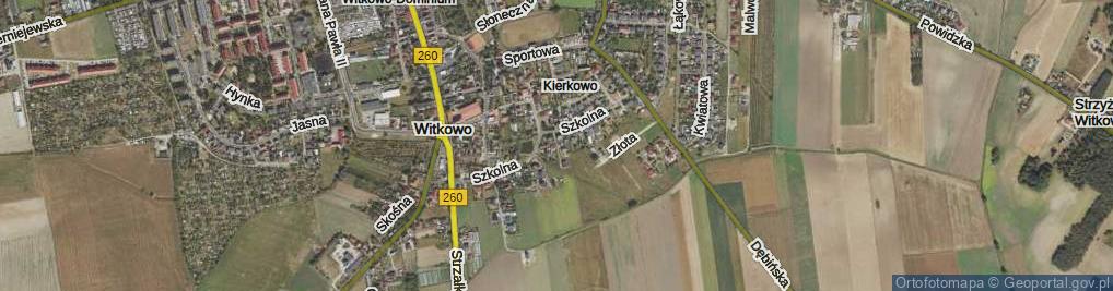 Zdjęcie satelitarne Prosta ul.