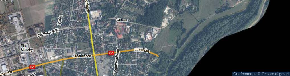 Zdjęcie satelitarne Przemysłowa ul.