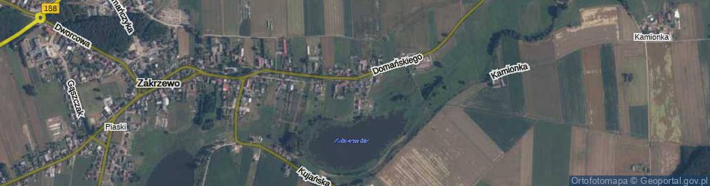 Zdjęcie satelitarne Promykowa ul.